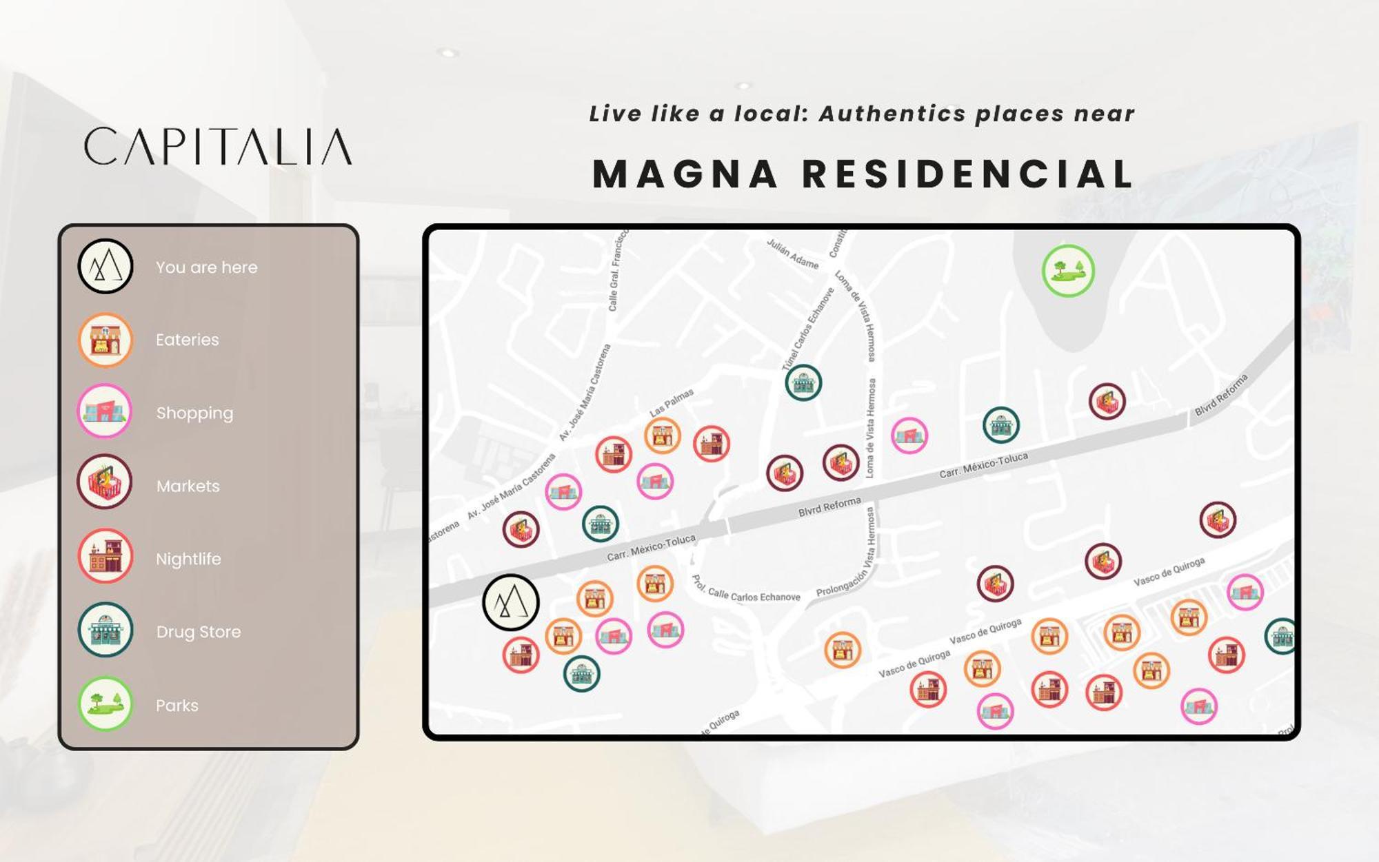 Capitalia - Apartments - Santa Fe Мексико Сити Екстериор снимка