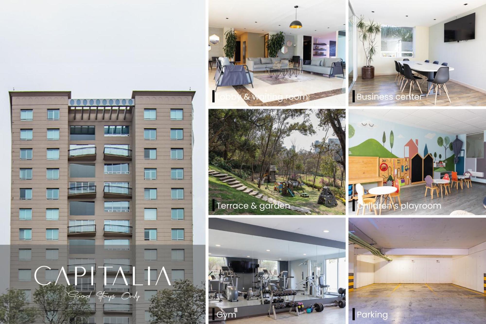 Capitalia - Apartments - Santa Fe Мексико Сити Екстериор снимка
